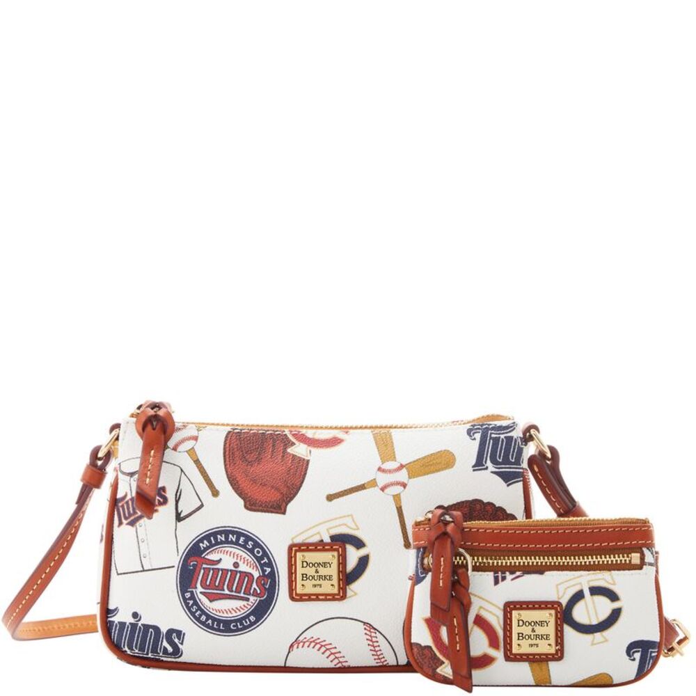 Dooney & Bourke MLB Minnesota Twins Lexi Crossbody Sm Coin Case - TWINS
